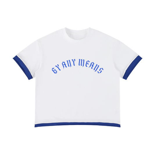 B.A.M Boxy Color Block T-Shirt