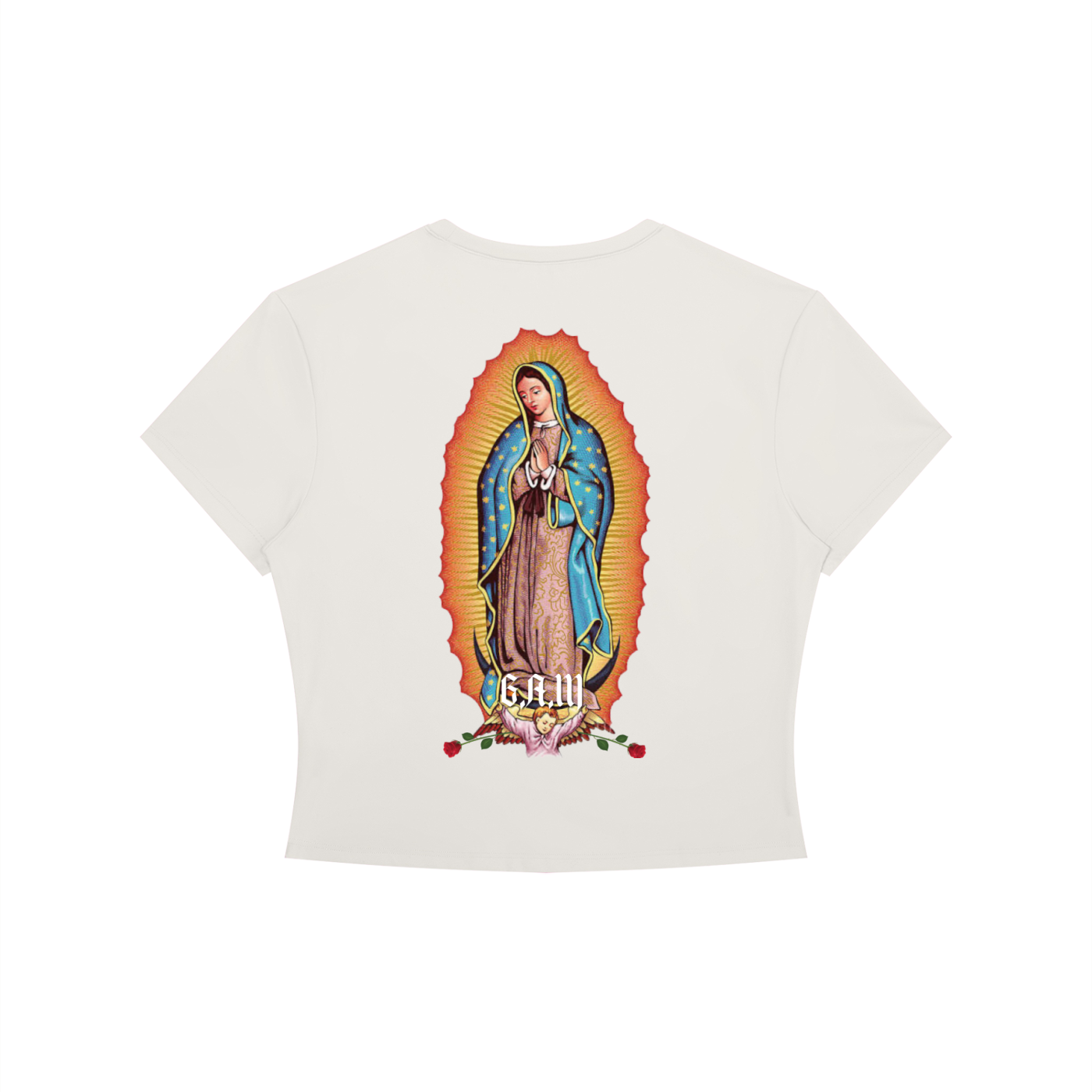 All My Blessings Crewneck Crop T-Shirt