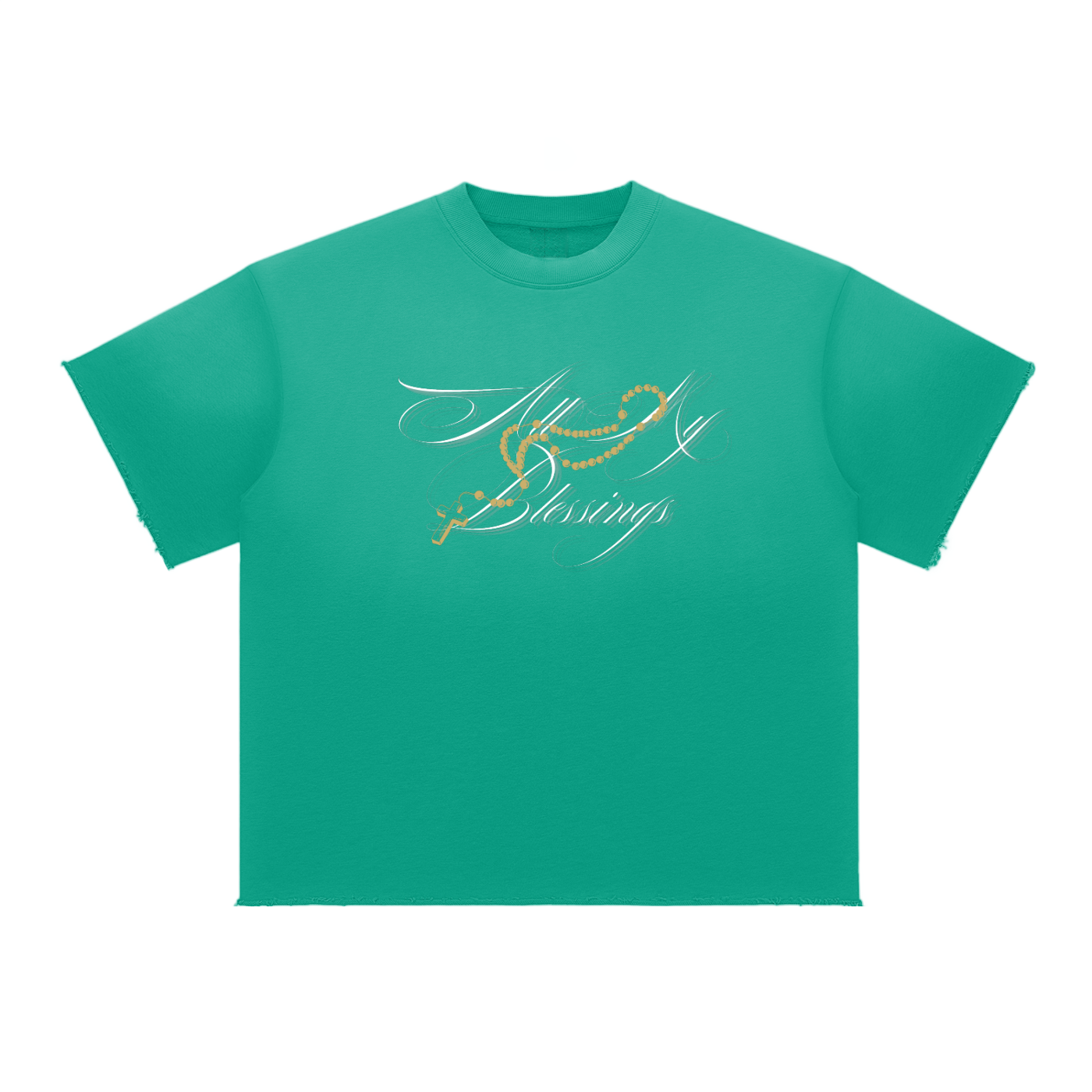 A.M.B Sun Fade Raw Edge T-Shirt