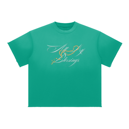 A.M.B Sun Fade Raw Edge T-Shirt