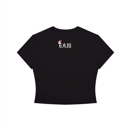 B.A.M Crewneck Crop T-Shirt