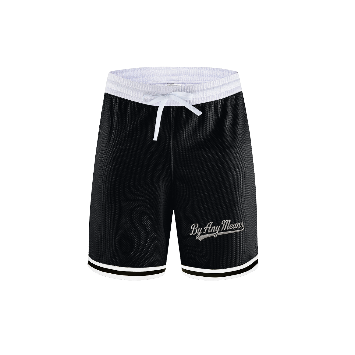 B.A.M  Stripe Trim Basketball Shorts