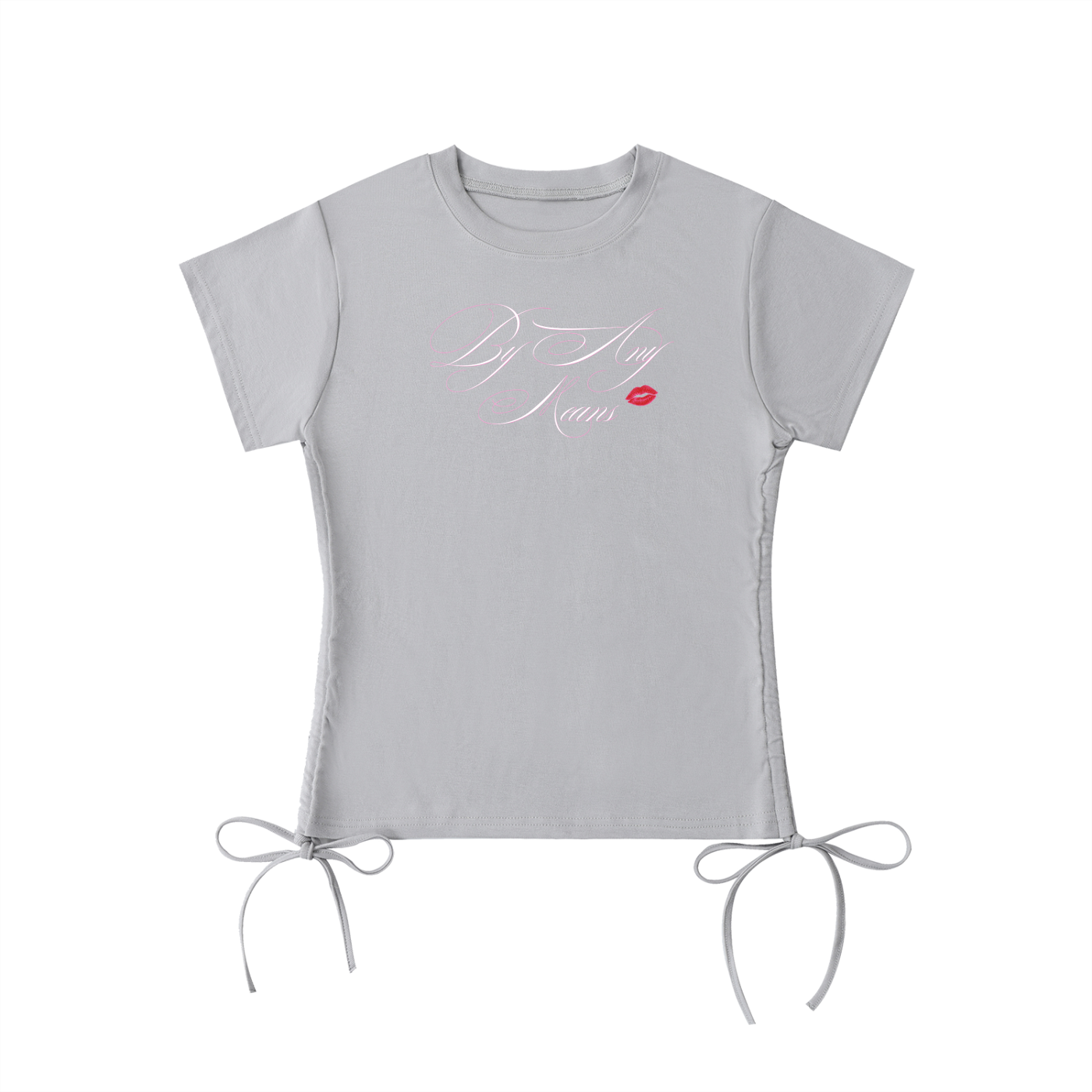 Kiss Mark Drawstring T-Shirt