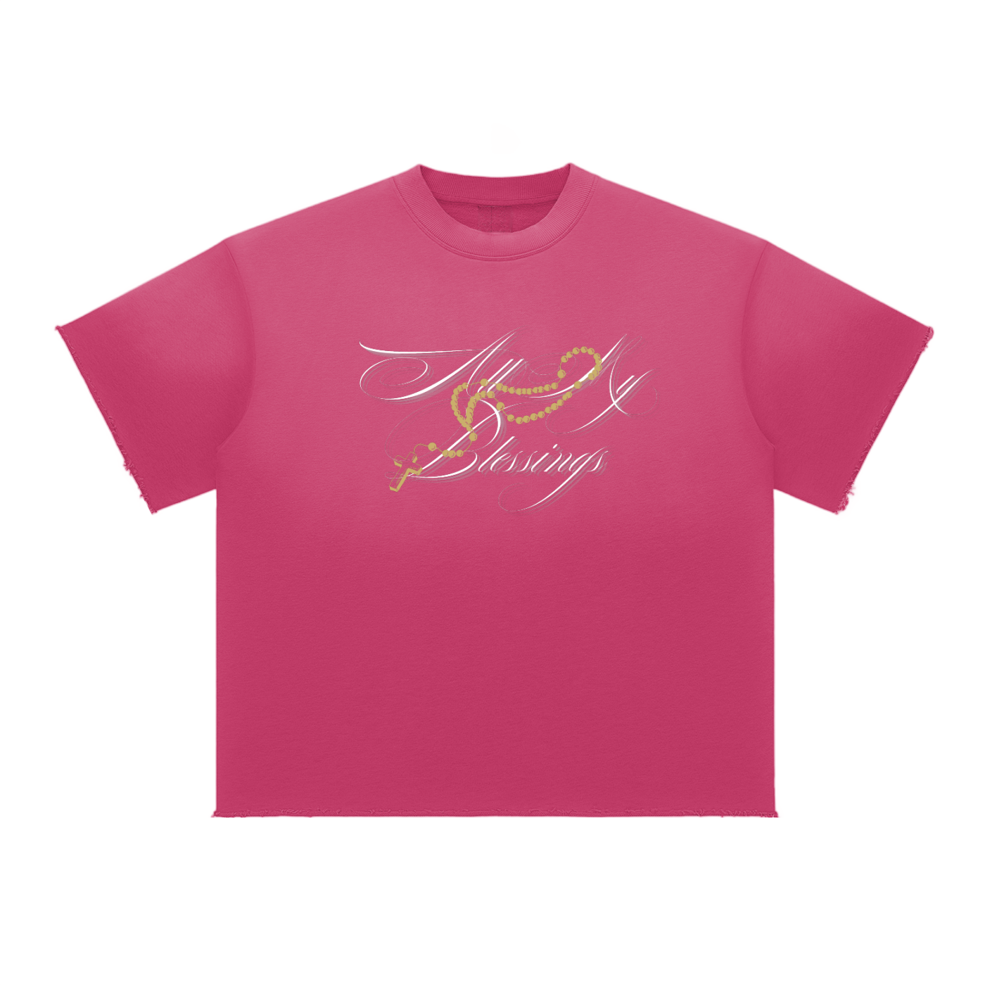 A.M.B Sun Fade Raw Edge T-Shirt