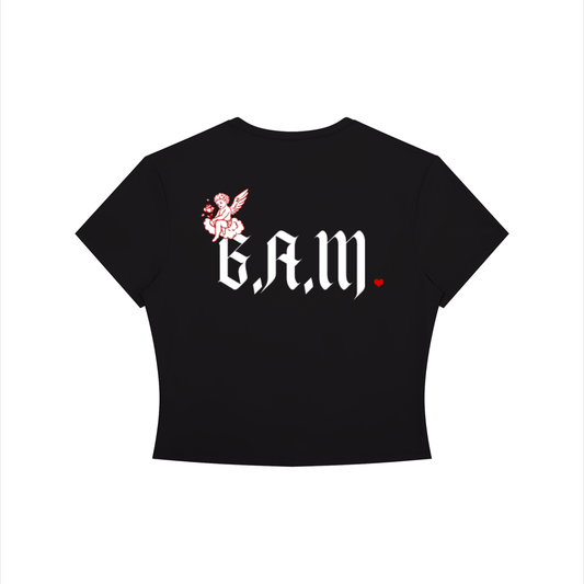 B.A.M Crewneck Crop T-Shirt