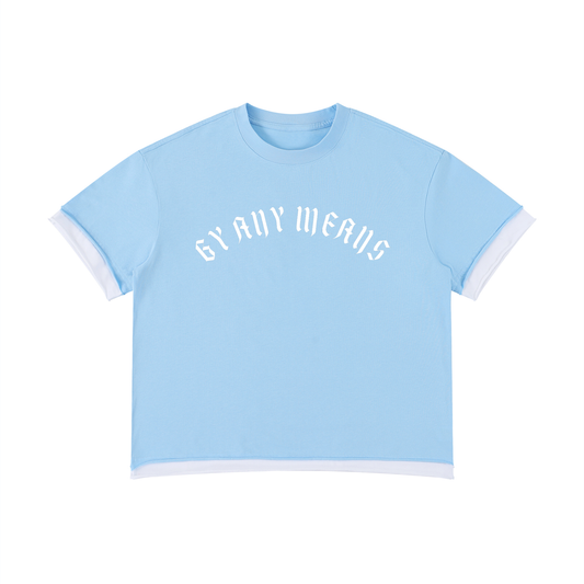 B.A.M Boxy Color Block T-Shirt