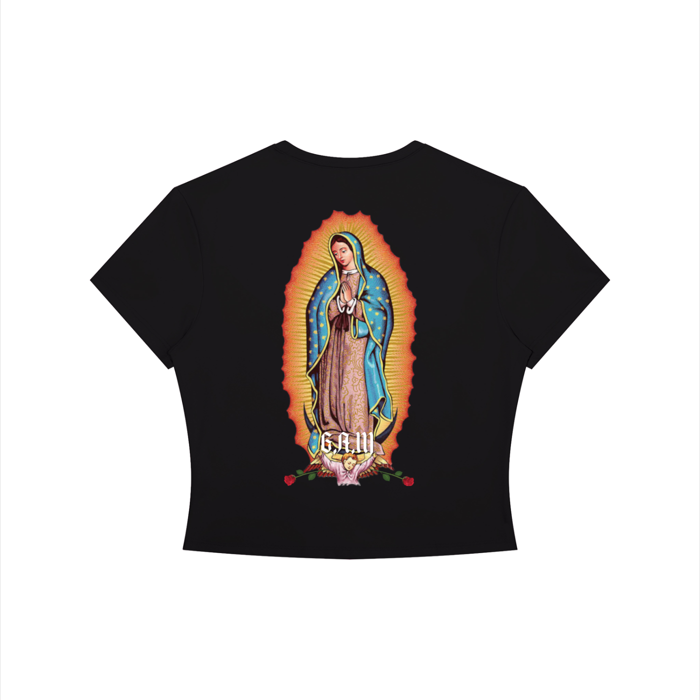 All My Blessings Crewneck Crop T-Shirt